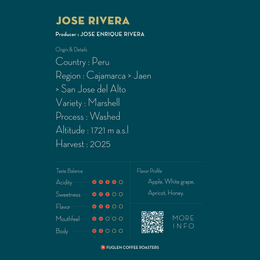 DRIP BAG / JOSE RIVERA, PERU